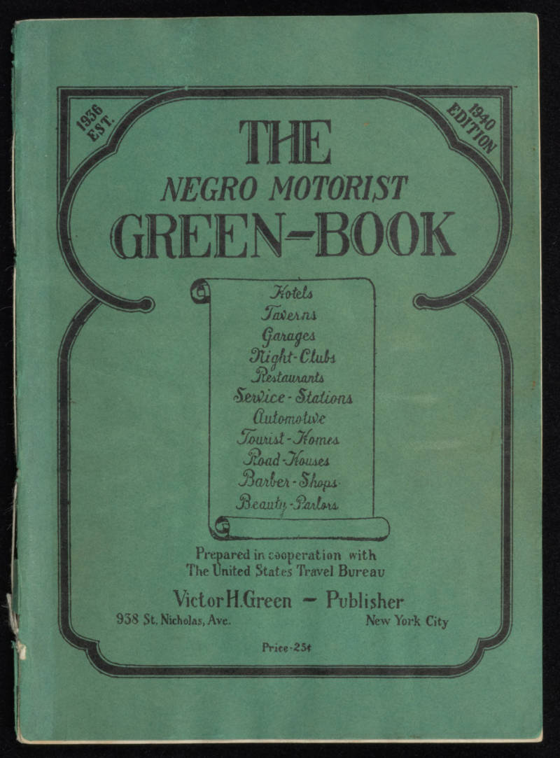 'The Negro Motorist Green-Book' in 1940